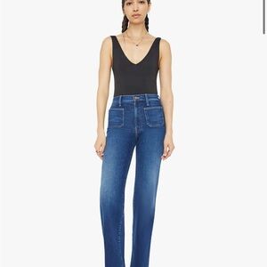 MOTHER, Size 25 – Lil Patch Pocket Rambler wash